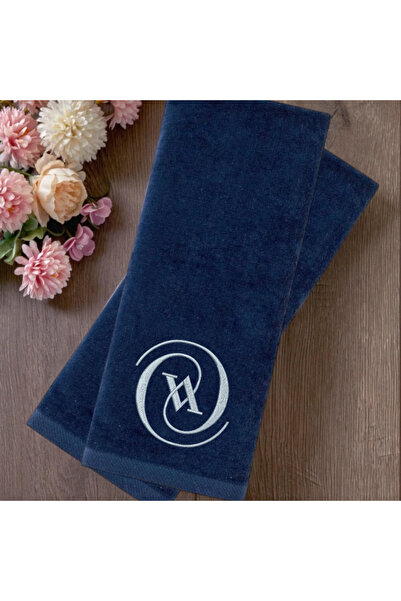 Ursa V Letter Embroidered Decorative Kitchen and Bathroom Towel 30X50