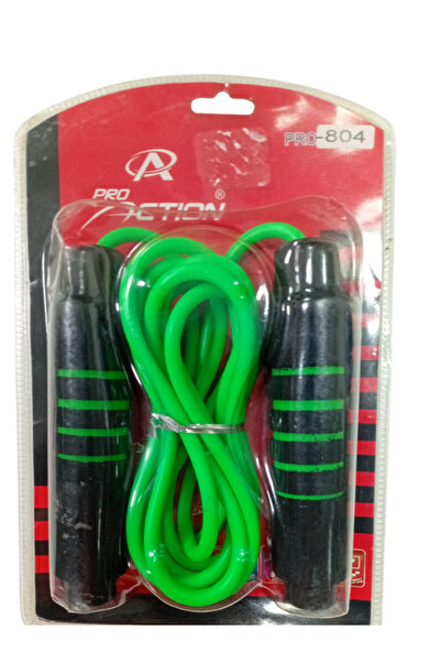 Generics Vital-Therapy Tangle-Free Length Adjustable Skipping Jump Rope - Green
