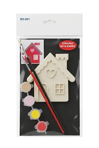 Buhobi Bs001 Heart House Mini Acrylic Painting Set - Painting Set for Kids