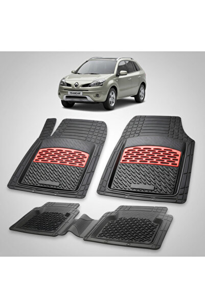 TEAMCAR Renault Koleos I 1 SUV Συμβατά Πατάκια Δαπέδου 2008-2011 |   Κόκκινο