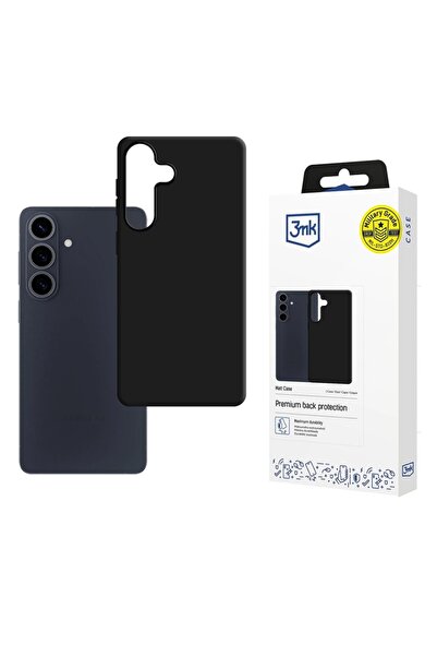 3MK Husă pentru Samsung Galaxy S26 Plus, Subțire, Mată, Neagră