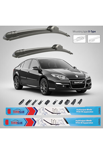 TEAMCAR Renault Laguna III Facelift (2011-2015) Σετ Υαλοκαθαριστήρων Εμπρός