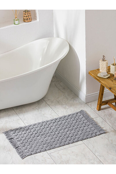 LC Waikiki Esvab • Modern & Distinctive Tasseled Bath Mat 50X80 cm