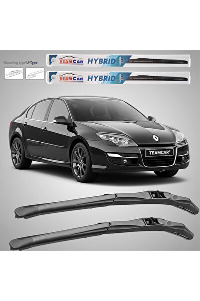 TEAMCAR Renault Laguna III Facelift (2011–2015) Wiper Blades TeamCar® – Hybri...