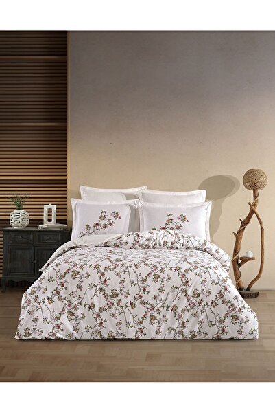 Rivosa Σετ Βαμβακερών Παπλωματοθηκών Lilya Double Size, Πολυτελής Χρήση, Άνεσ...