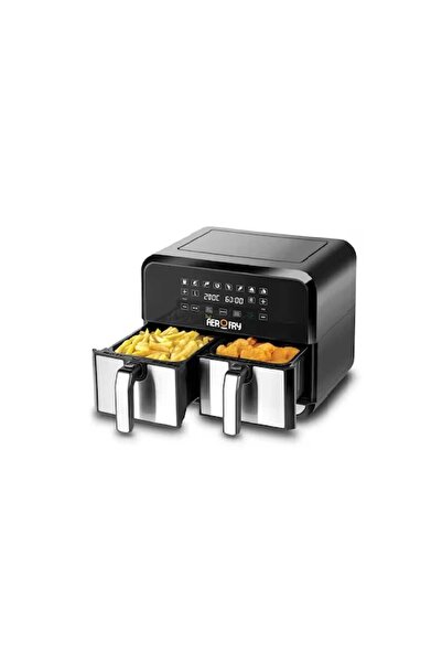 Black and Decker Black+Decker Dual Aerofry Air Fryer, 4L + 4L, 1700W