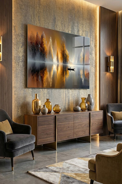 Ahsen resim çerçeve Tablou din sticlă rezistentă la spargere 5mm (grosime) - ...