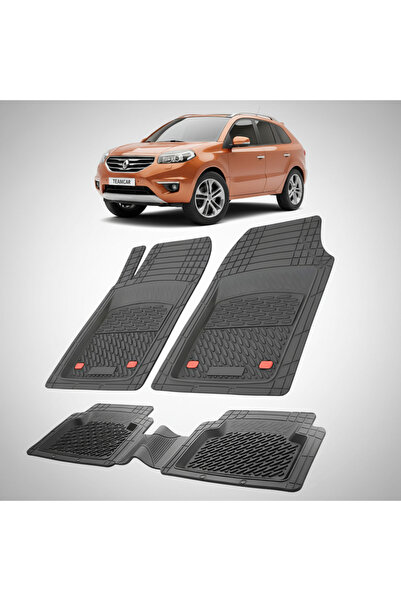 TEAMCAR Renault Koleos I 2 SUV Συμβατά Πατάκια Δαπέδου 2011-2013 |   Μαύρο