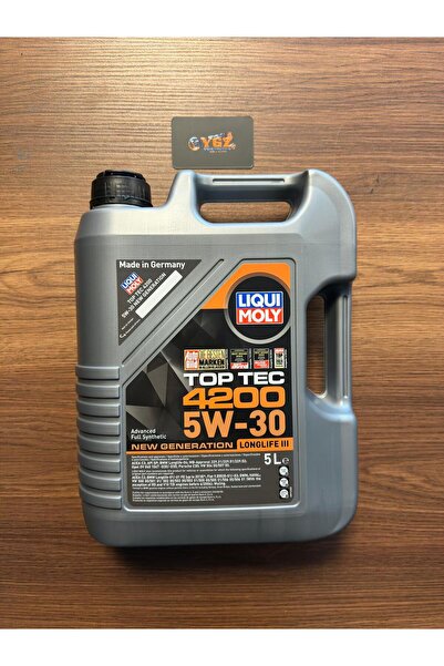 Liqui Moly TOP TEC 4200 5W/30 LONGLİFE III TAM SENTETİK