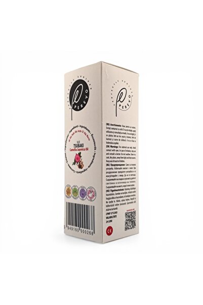 Perevo Ulei Tsubaki 50ml | Camellia Japonica Japonia | 75–90% Omega 9 | Par Stralucitor Anti-Aging