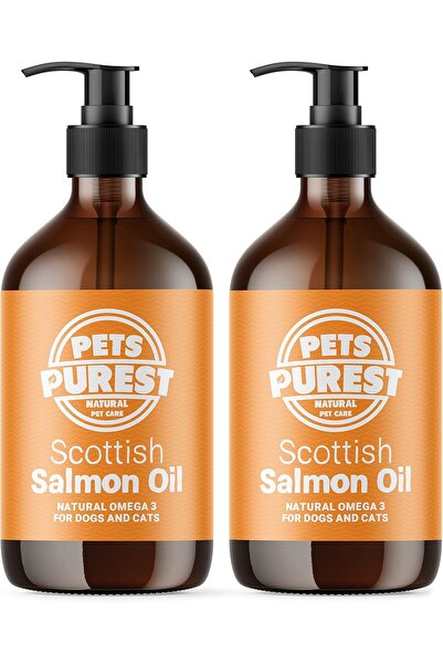 Pets Purest Scottish Salmon Oil For Dogs, Cats, Horse, Ferret & Pet - Pure Om...