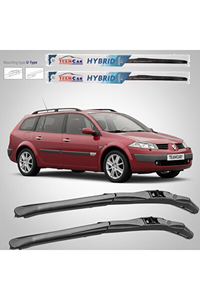 TEAMCAR Renault Megane II Estate (2003–2006) Wiper Blades TeamCar® – Hybrid |...