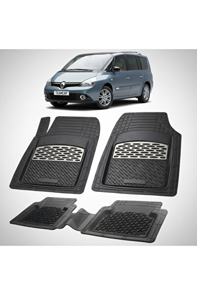 TEAMCAR Renault Espace IV 4 MPV Συμβατά Πατάκια Δαπέδου 2012-2015 |   Ασήμι