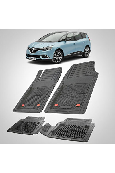 TEAMCAR Renault Grand Scenic IV MPV (Μακρύ) Συμβατά Πατάκια Δαπέδου 2016-2022...