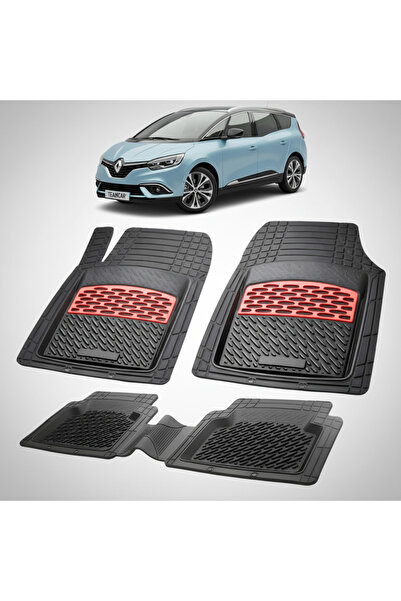 TEAMCAR Renault Grand Scenic IV MPV (Μακρύ) Συμβατά Πατάκια Δαπέδου 2016-2022...
