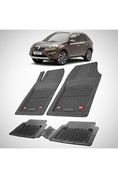 TEAMCAR Renault Koleos I 3 SUV Συμβατά Πατάκια Δαπέδου 2013-2015 |   Μαύρο