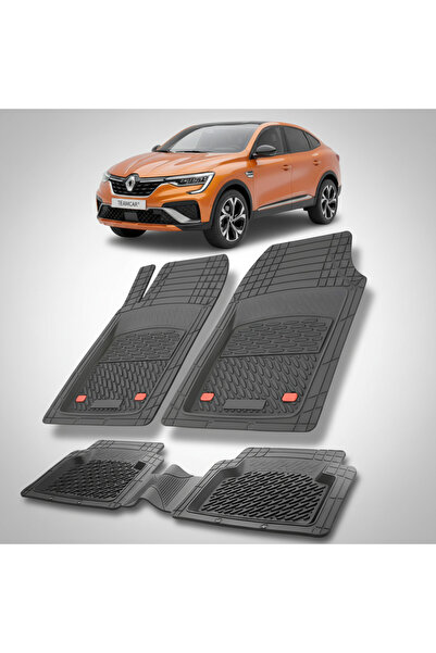 TEAMCAR Renault Arkana 1 SUV Κουπέ Συμβατά Πατάκια Δαπέδου 2021-2023 |   Μαύρο