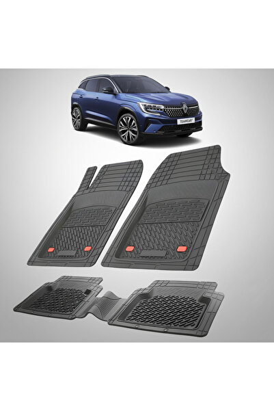 TEAMCAR Συμβατά πατάκια δαπέδου για Renault Austral SUV 2022-2026 |   Μαύρο