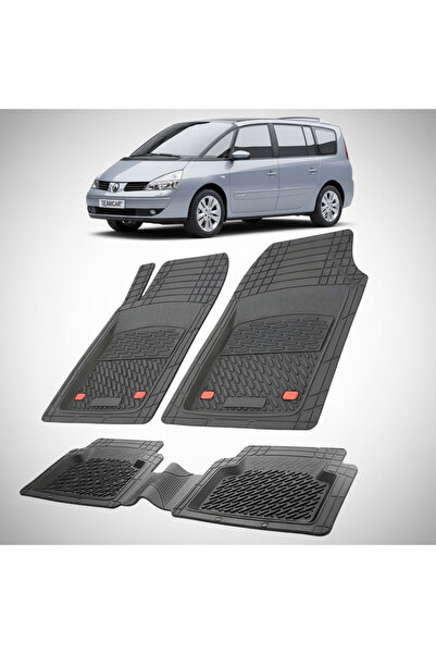 TEAMCAR Renault Espace IV 1 MPV Συμβατά Πατάκια Δαπέδου 2002-2006 |   Μαύρο
