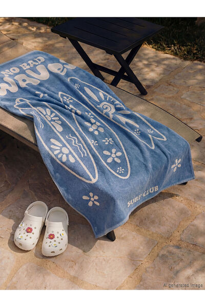 LC Waikiki Printed Women's Beach Towel from Uzg Store for Style Enthusiasts 7...
