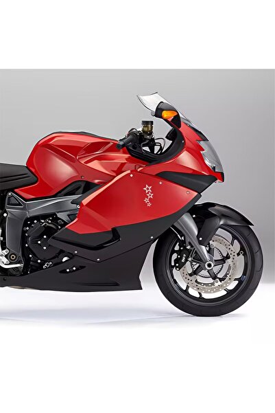ÖZGÜL REKLAM yıldız sticker seti Motor Sticker - Bisiklet Sticker - Araç Stic...