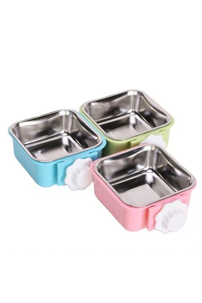 Nunbell Vidalı Mama Ve Su Kabı 12cm
