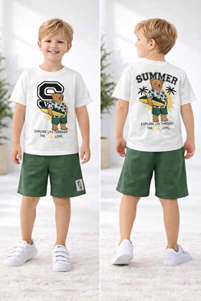 ciklet kids Комплект шортів для хлопчика з верхом і низом