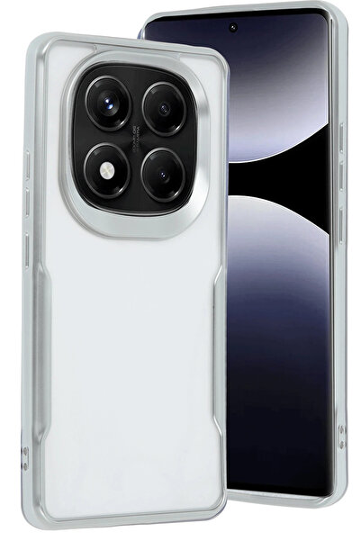 NewFace Nrzsnt Redmi Note 14 4g Case Boyi Silicone Cover (123453) - Silver