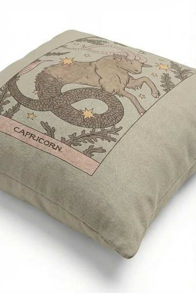 Sorbie Design Capricorn Throw Pillow Cover