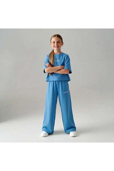 connemara Set de top și pantaloni pentru fete, croială confortabilă, set eleg...