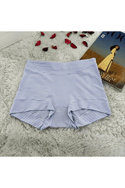 Elaram Striped Boxer Briefs Seamless No Trace Soft Women's Underwear
