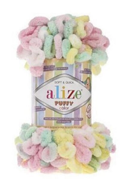 Alize Puffy Rainbow 5 Pieces Colar : 5862