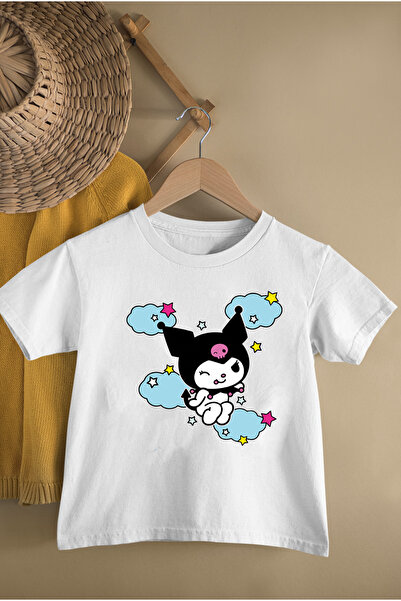 MAGORS Kuromi Printed 100% Cotton Regular Fit Children's and Youth T-Shirt