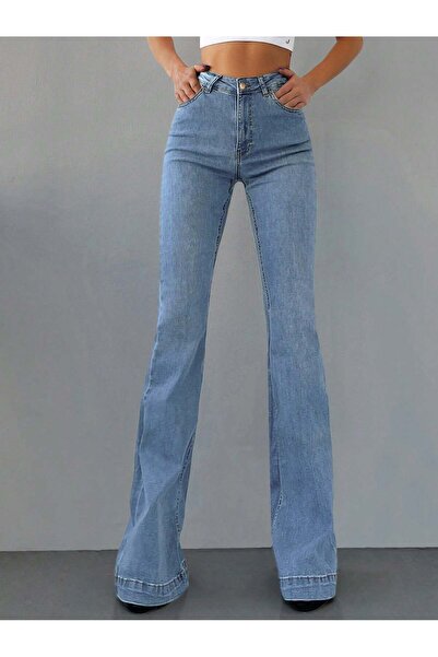 connemara Jeans Women's High Waist Spanish Flare Jean Pants – Slim Fit Flare ...