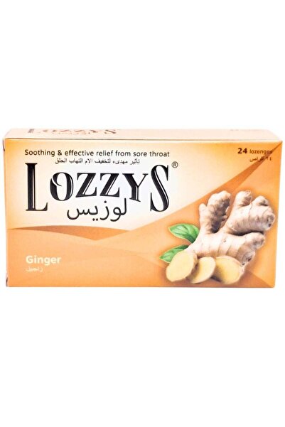 Lozzy أقراص لوزيز بنكهة الزنجبيل 24 قرص