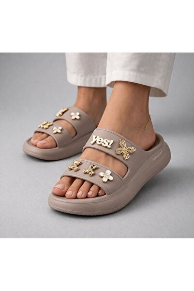 crybrands Γυναικείες Ορθοπεδικές Παντόφλες EVA – Αντιολισθητική Σόλα, Μαλακές...