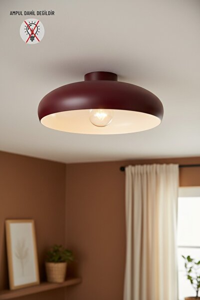 Bamyum Androa Vişne Çürüğü Plafonyer - Iç Renk Beyaz Oturma Odası Salon Mutfa...