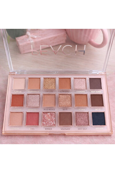 Carla Secret Paletă Farduri de Ochi peach 18 Nuante