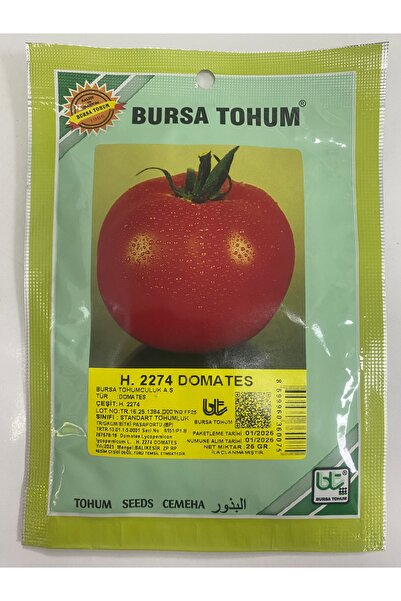 Bursa Tohumculuk H-2274 Domates Tohumu 25 gram