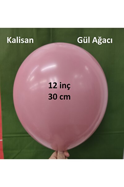 İrem Parti Dükkanı Retro Rosewood (Rosewood) Balloon 10 Pieces 12 Inches 30 cm
