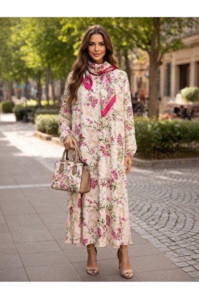 VİZYON Viscose Hijab Dress