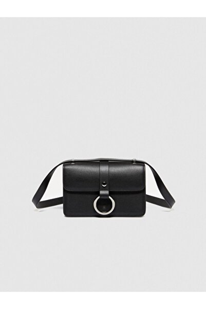 Sisley Women's Small Size Crossbody Bag with Metal Ring 324P6Hedwy03W-Sis700