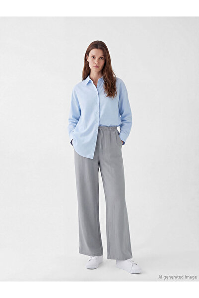 LC Waikiki Timeless Clothing & Timeless Choices Women's Wide Leg Pants with D...