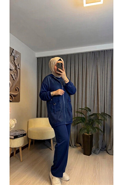 StellaStore Fileli Üçlü Alt Üst Takım