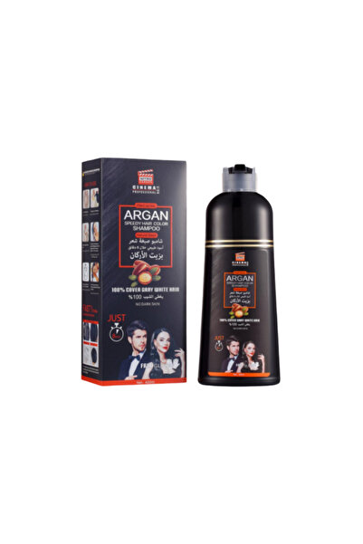 NITRO CANADA شامبو نيترو كندا سينما صبغة شعر سريعة بزيت الأرجان - أسود (420 م...