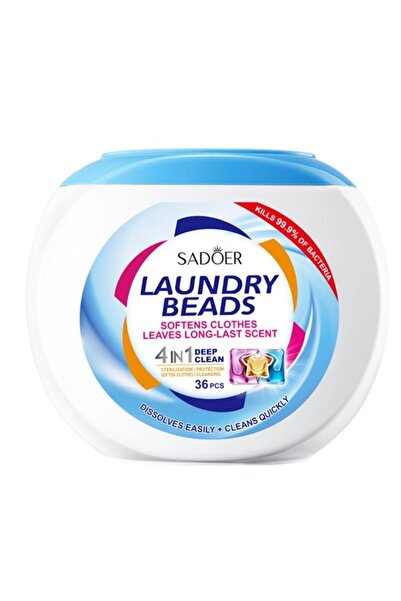 SADOER 4-in-1 Deep Clean Laundry Beads (36 pcs).