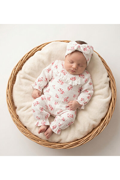 Hülya's MIND BEBEK ÇITIR ÇİÇEKLİ MÜSLİM TULUM