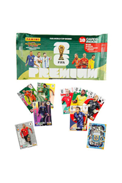 Montreal Fifa World Cup 2026 Adrenalyn XL Premium Trading Card 10-Pack (1 Piece)