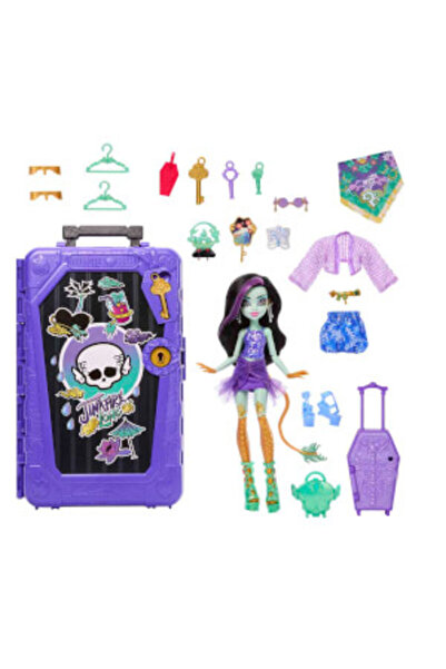 Montreal Monster High Gizemli Arkadaşlar Tatil Bebeği JDR49 (Jinafire Long Jd...