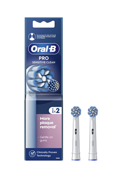 Braun Oral-B Pro Sensitive Clean electric toothbrush refills 2 pcs